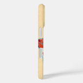 Folk Art Flower Pattern Fox Personalized Case-Mate iPhone Case (Achterkant / Rechts)