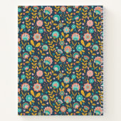Folk Art Flower Pattern Notitieboek (Achterkant)