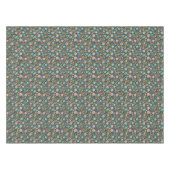 Folk Art Flower Pattern Tafelkleed (Voorkant (Horizontaal))
