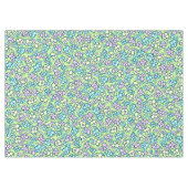 Folk Art Flowers pastel Colors Spring Green Tafelkleed (Voorkant (Horizontaal))