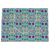  Folk Art Flowers Pattern Groot Cadeauzakje (Voorkant)