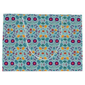  Folk Art Flowers Pattern Groot Cadeauzakje (Achterkant)