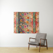 Folk Art Garden Tapestry Wandkleed (In Situ (horizontaal))