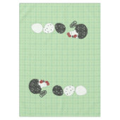 Folk-art Geïnspireerde kippentafellaken Tafelkleed (Voorkant)