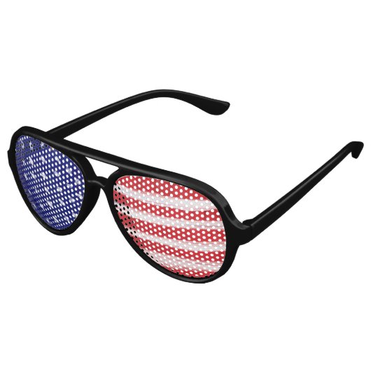 Folk Art gekleurde vlag Aviator Zonnebril (Gekanteld)