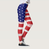 Folk Art gekleurde vlag Leggings (Rechts)