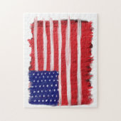 Folk Art gekleurde vlag Legpuzzel (Verticaal)