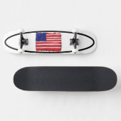 Folk Art gekleurde vlag Persoonlijk Skateboard (Horizontaal)