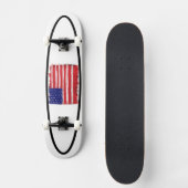 Folk Art gekleurde vlag Persoonlijk Skateboard (Voorkant)