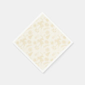 Folk Art Herten Bos Off White Servet (Hoek)