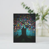 FOLK ART Imagination BY LORI EVERETT briefkaart (Staand voorkant)