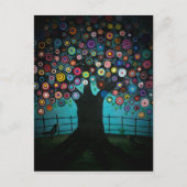 FOLK ART Imagination BY LORI EVERETT briefkaart (Voorkant)