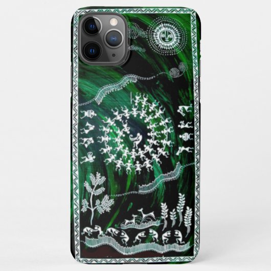 Folk art iPhone 11 Pro Max hoesje iPhone 11Pro Max Hoesje (Achterkant)