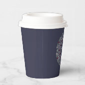 Folk Art Joy Holiday Papieren Bekers (Rechts)