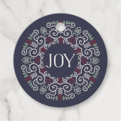 Folk Art Joy | Vakantiestische Labels (Voorkant)