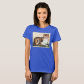 Folk Art: Kat T-shirt (Voorkant volledig)