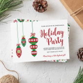 Folk Art-kerstfeestdag Kaart