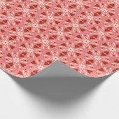 Folk Art-kerstversieringen Cadeaupapier (Hoek)