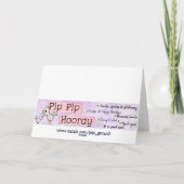 Folk Art Lijst 40 40ste verjaardag Wenskaart Kaart (Achterkant)