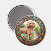 Folk-art Lijst Magneet (Voorkant / Achterkant)