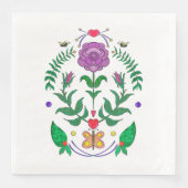 Folk Art Napkin Servet (Voorkant)