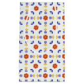 Folk Art Neon Flower Geometric Pattern Klein Cadeauzakje (Voorkant)