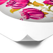 Folk Art (Oekraïens geïnspireerd) Poster (Hoek)