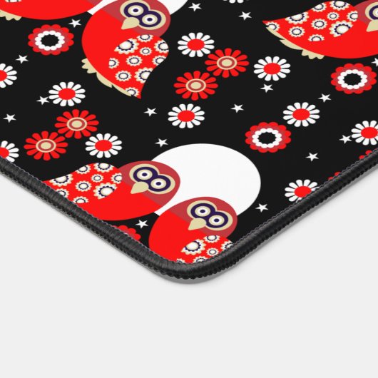 Folk Art Owl Bureaumat (Hoek)