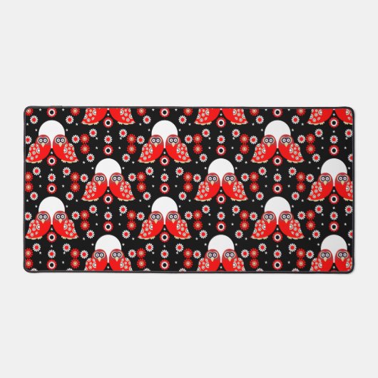 Folk Art Owl Bureaumat (Voorkant)