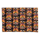 Folk Art Owl Kussensloop (Voorkant)