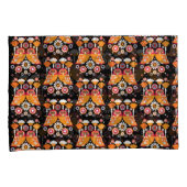 Folk Art Owl Kussensloop (Voorkant-Rechts)