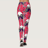 Folk Art Owl Leggings (Achterkant)