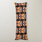 Folk Art Owl Lichaamskussen (Achterkant (Verticaal))