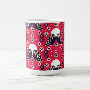 Folk Art Owl Magische Mok