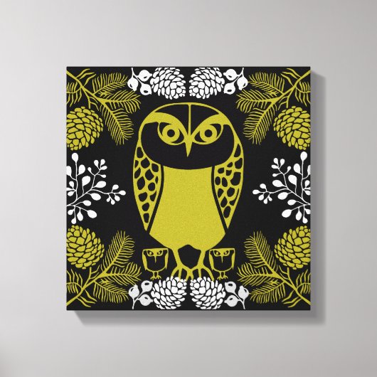 Folk Art Owl Prints (Voorkant)
