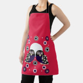 Folk Art Owl Schort (Insitu)