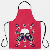 Folk Art Owl Schort (Voorkant)