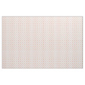 Folk Art Polka Dot op witte aangepaste stof (Yard (91,4 cm))