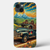 Folk Art Road Trip Case-Mate iPhone Case (Achterkant)