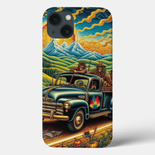 Folk Art Road Trip Case-Mate iPhone Case
