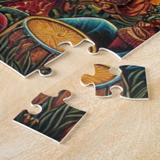 Folk Art Road Trip Legpuzzel (Zijkant)