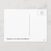 Folk Art Santa Kinder kerstsnowflakes Feestdagenkaart (Achterkant)