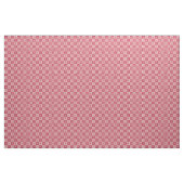 Folk Art Stenciled Heart Pattern Red en Roze Stof (Yard (91,4 cm))