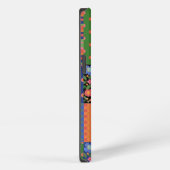 Folk Art Stijl Faux Patchwork iPad Case-Mate Hoesj iPhone Hoesje (Rechterkant)