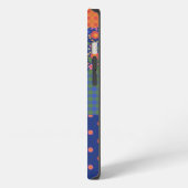 Folk Art Stijl Faux Patchwork iPad Case-Mate Hoesj iPhone Hoesje (Linkerkant)