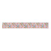 Folk Art Style Floral-minikaart 3-inch lint (Voorkant)