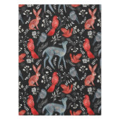 Folk-art style floral pattern designs tafelkleed (Voorkant)