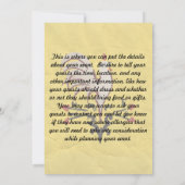 Folk Art Style Rooster Kaart (Achterkant)