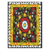 Folk art, suzani tafelkleed (Voorkant)