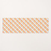 Folk Art Swimming Fish Patroon Yogamat (Voorkant (horizontaal))
